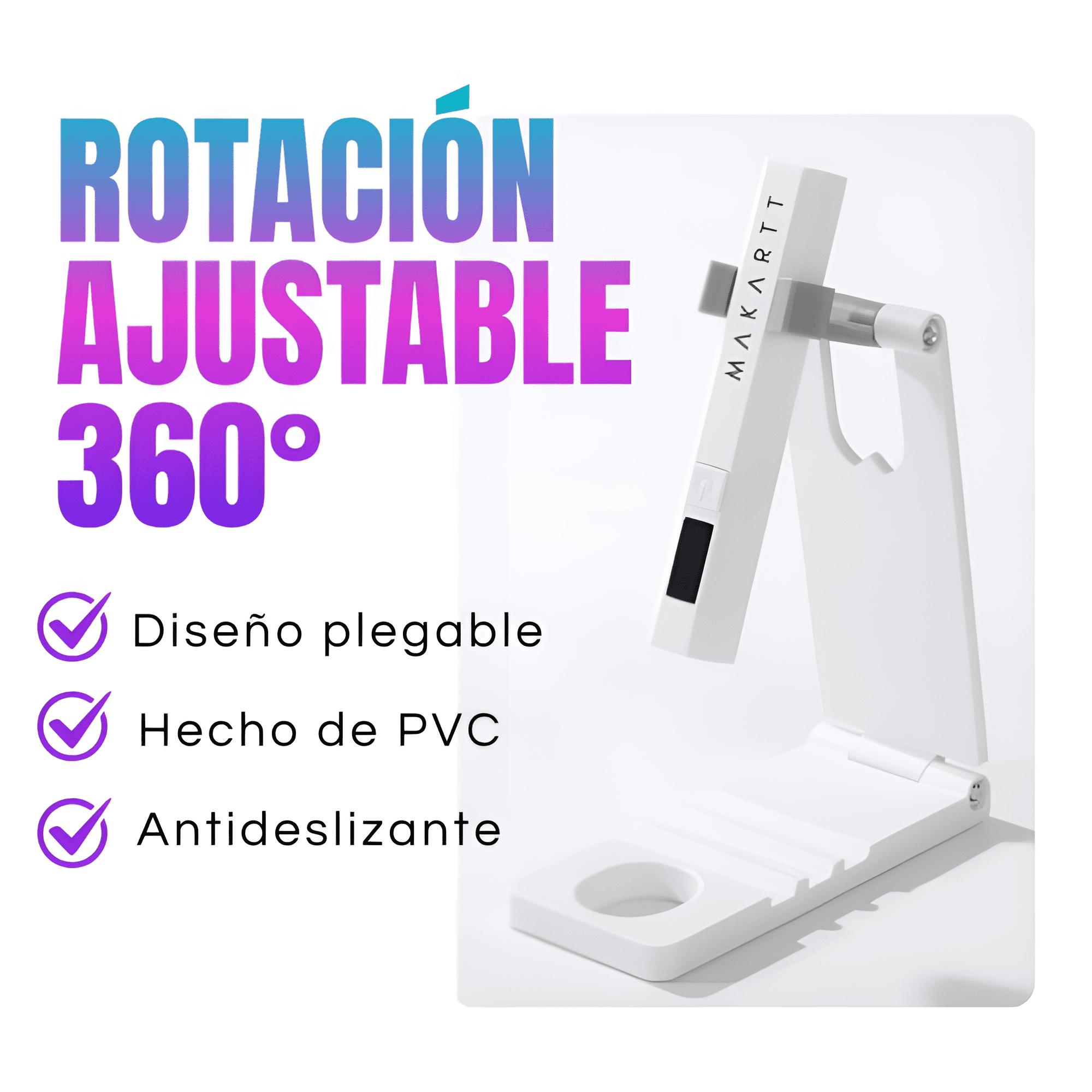 soporte lampara uv led makartt