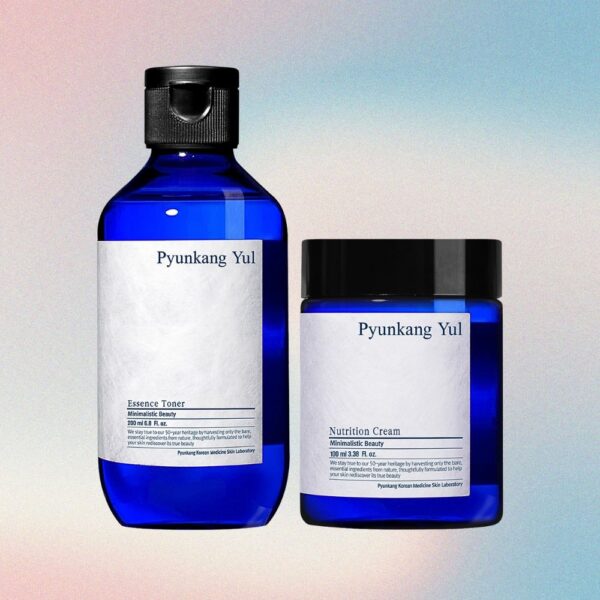Tónico para piel seca y crema hidratante