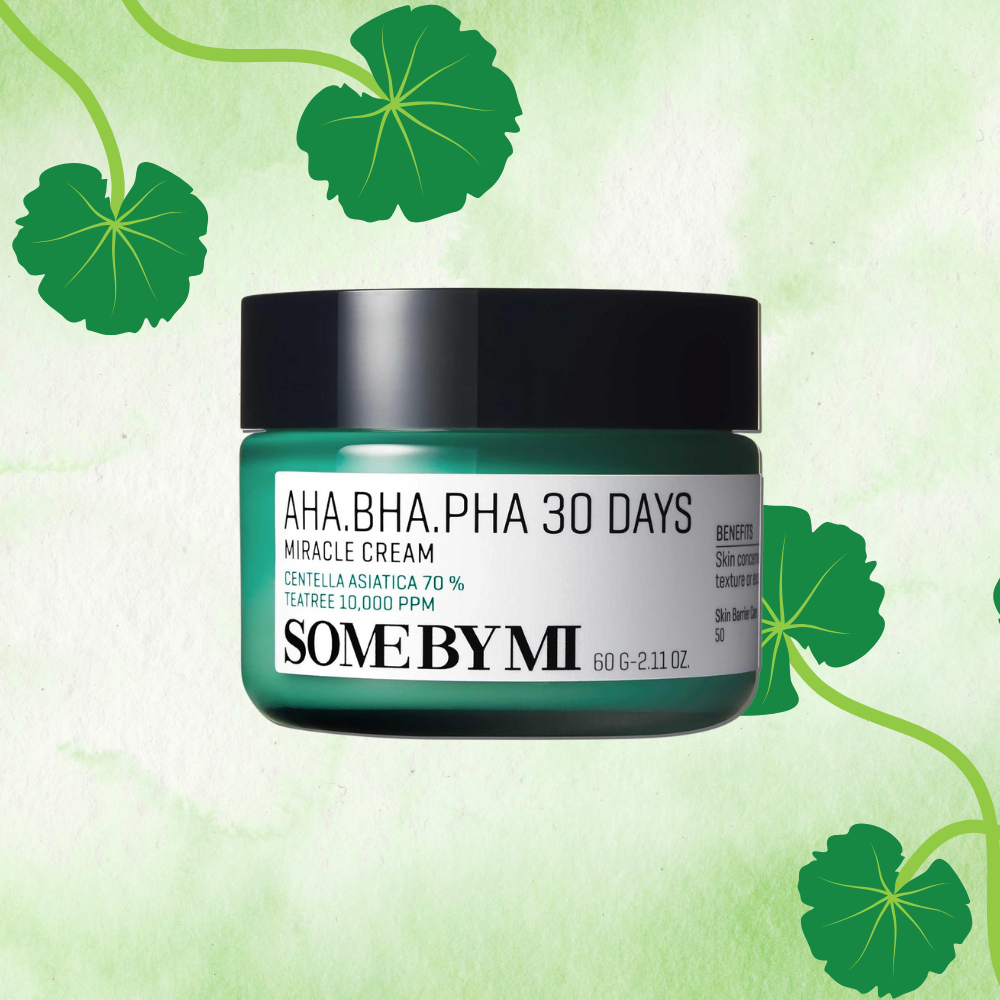 SOME BY MI AHA BHA PHA 30 Days Miracle Cream - 2.02 onzas, 2.0 fl oz - Hidratante facial coreano